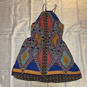 Gianni Bini Multi Colored Patterned Dress